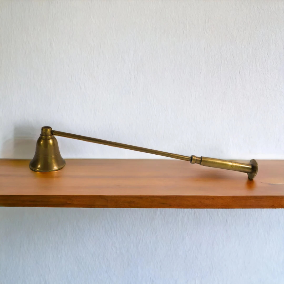 Brass Candle Snuffer with Swivel Head | Vintage Witchy Altar Decor | Etsy (US)