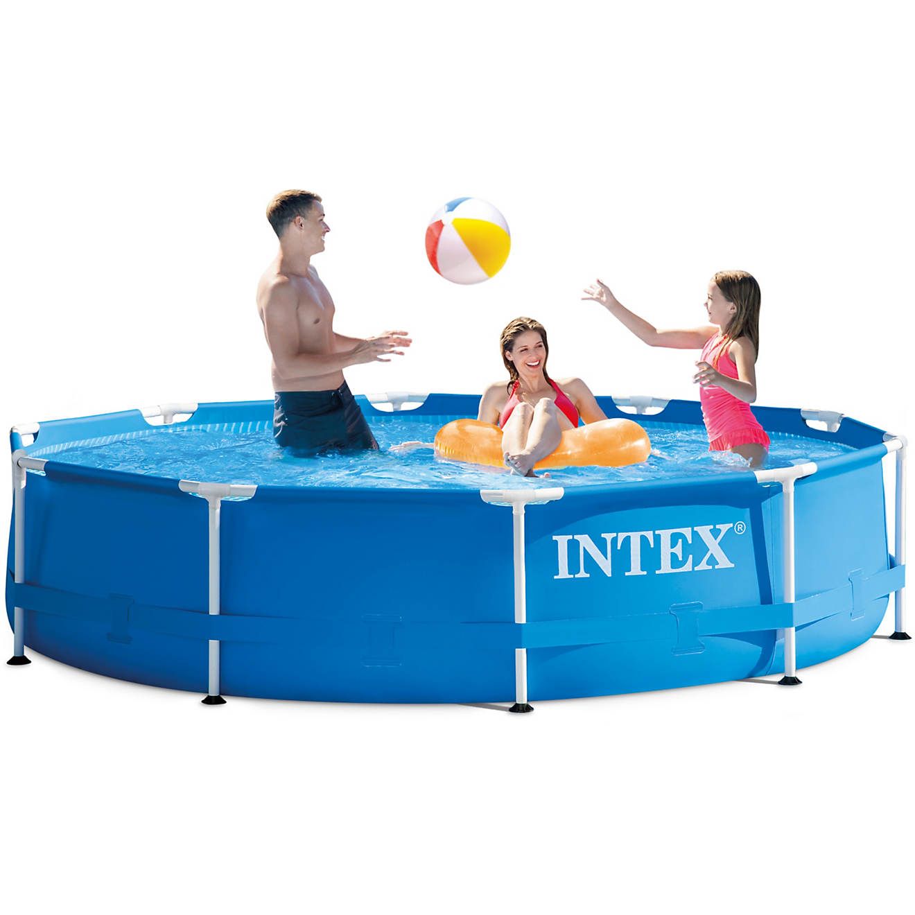 INTEX 10 ft x 30 in Round Above-Ground Pool | Academy Sports + Outdoor Affiliate