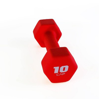 CAP Neoprene Dumbbell 10lbs - Red | Target