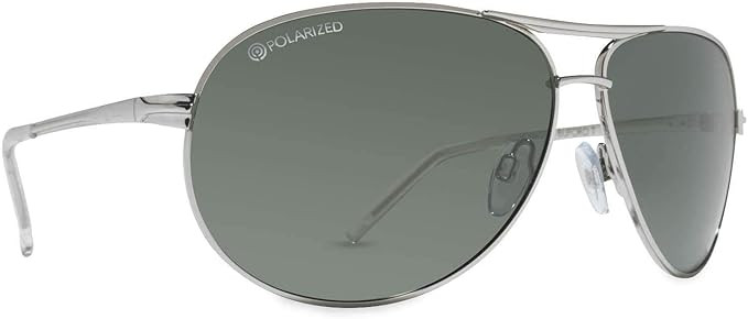 Dot Dash Buford T Polarized Sunglasses,OS,Silver/Grey | Amazon (US)