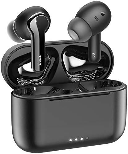TOZO NC2 Hybrid Active Noise Cancelling Wireless Earbuds, in-Ear Detection Headphones, IPX6 Water... | Amazon (US)