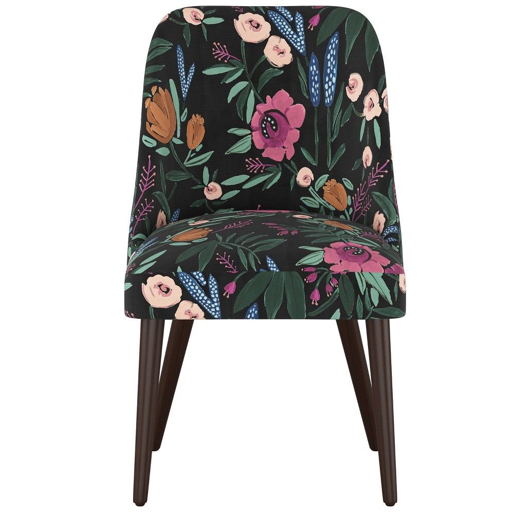 Geller Modern Dining Chair in Botanical Dark Floral Print - Project 62 | Target