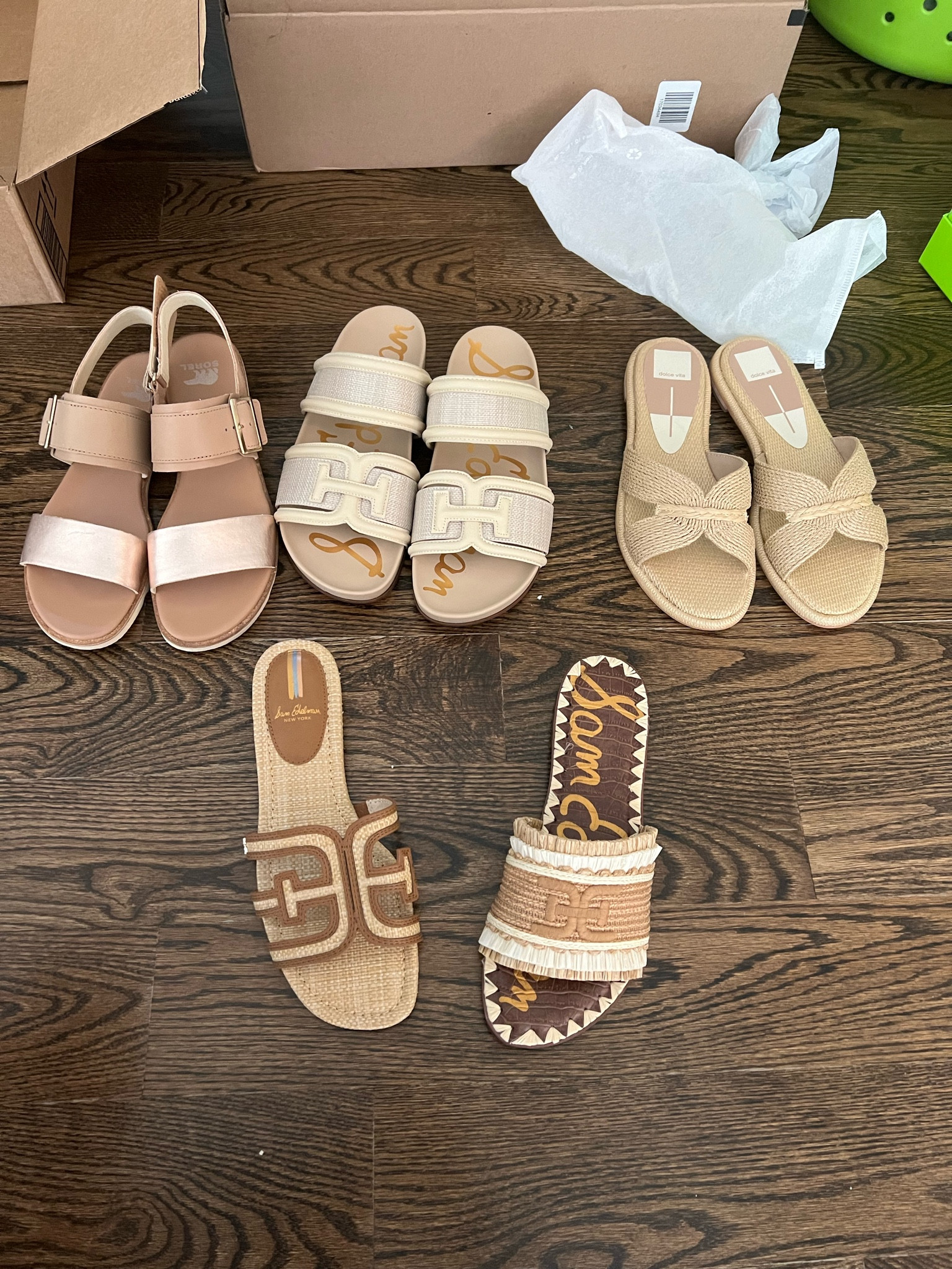 We are heading to St.Barths in July and I ordered a bunch of fun summer sandals to try. 3 are staying 😍