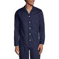 Men's Poplin Pajama Shirt | Lands' End (US)