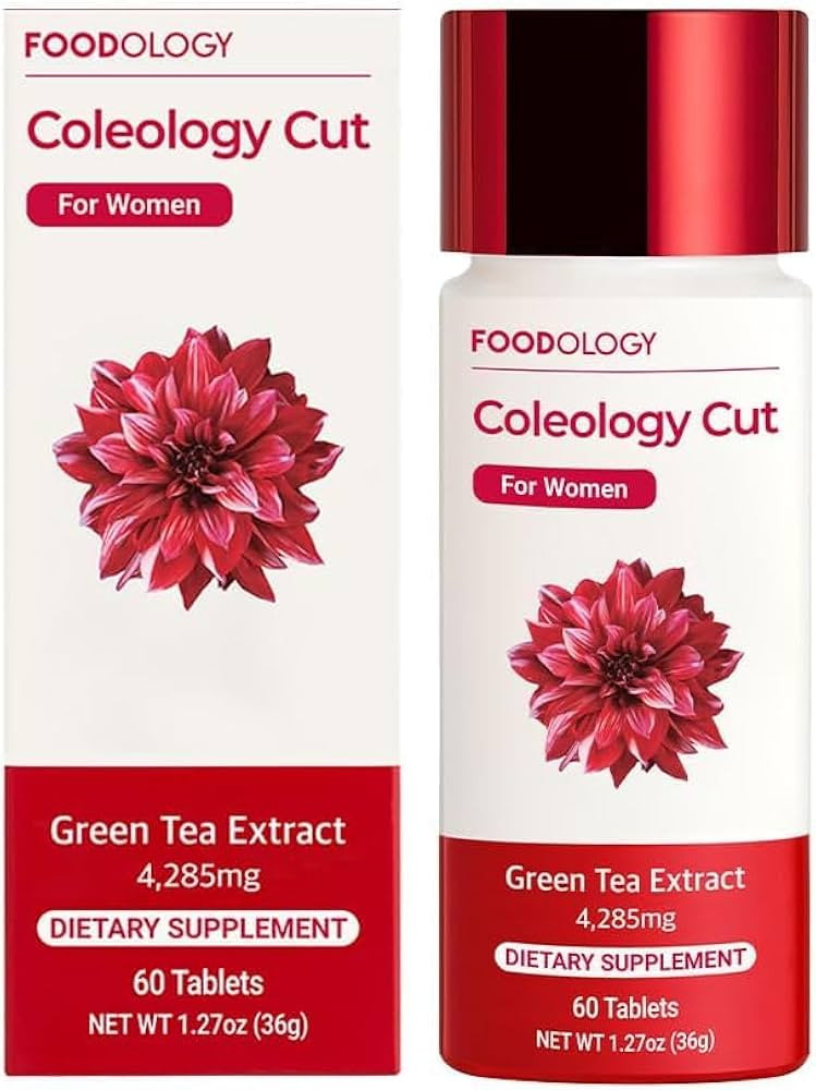 FOODOLOGY Coleology Cut (Pack of 1-60 Tablets, 30 Days) - Green Tea Extract. Vitamins & Minerals. | Amazon (US)