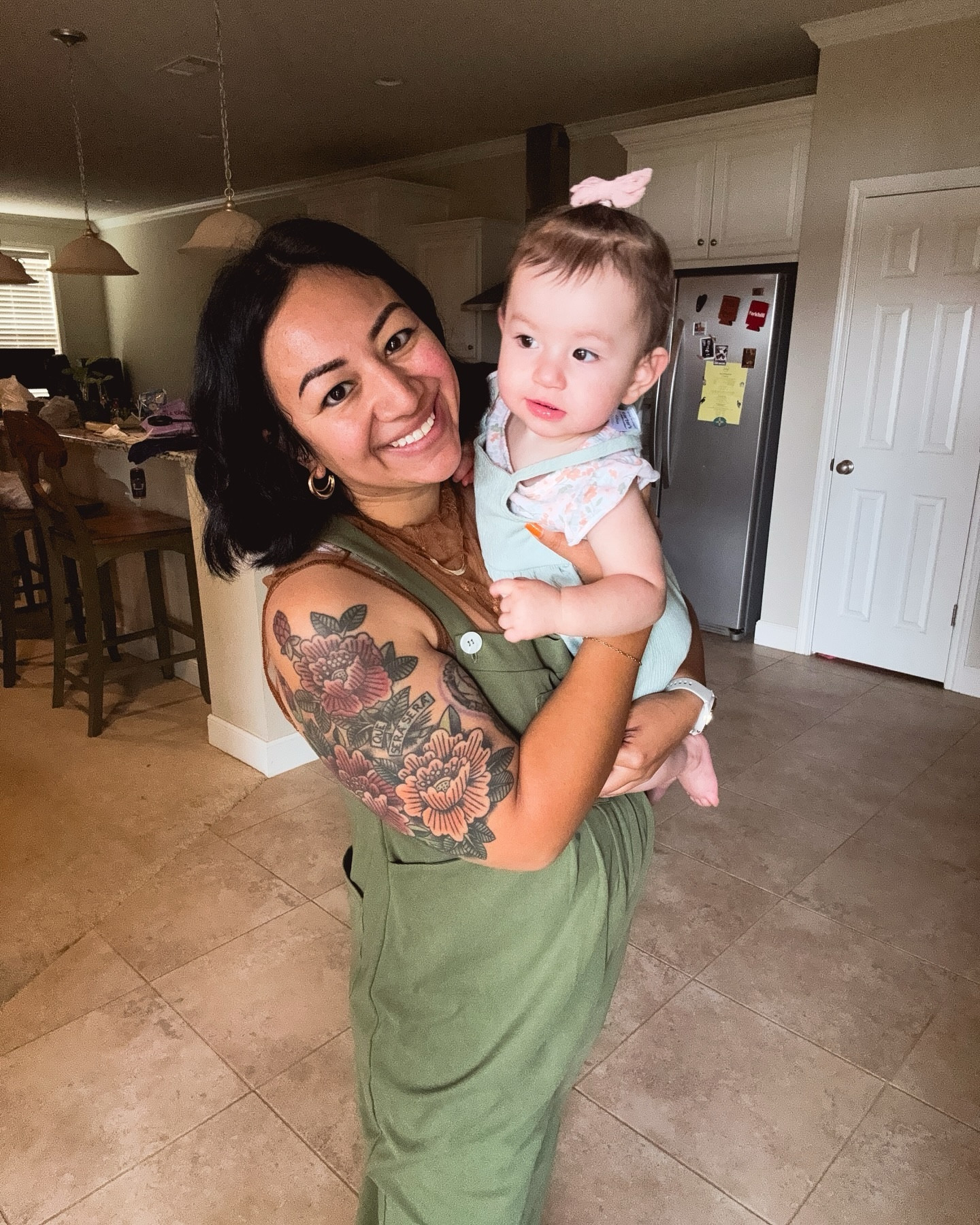 We wanted to both wear green jumpsuits today. It’s our new favorite summer outfit  

#LTKBaby #LTKMidsize #LTKFindsUnder50