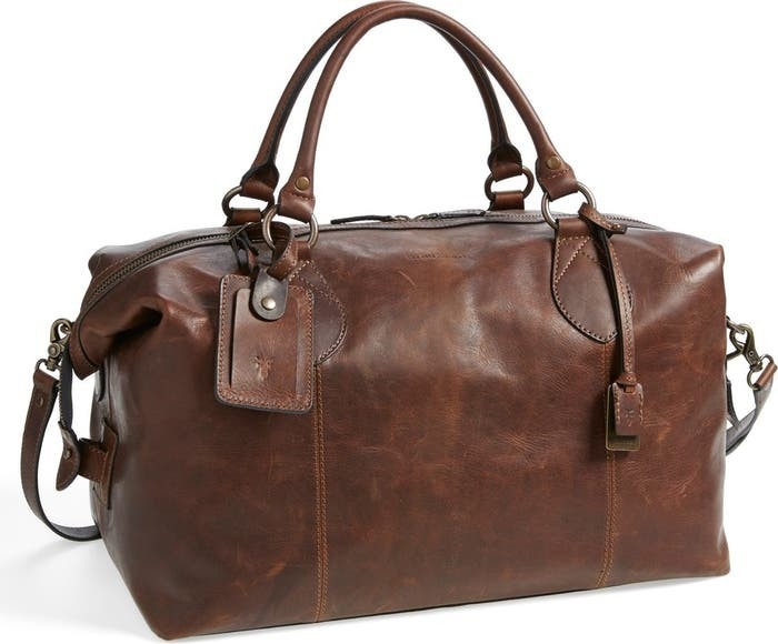 'Logan' Leather Overnight Bag | Nordstrom