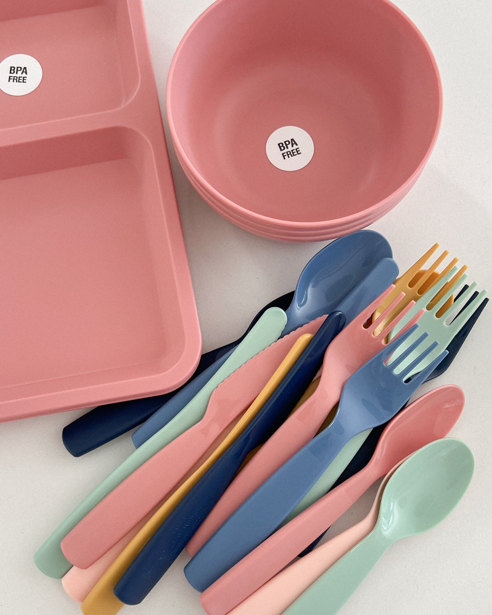 all new and bpa free plates bowls and utensils / silverware from @target pillowfort #targetkids #bpafree #targetfinds #kids #forks #plates #bowls #kidsutensils #pillowfort 

#LTKhome #LTKkids #LTKfamily