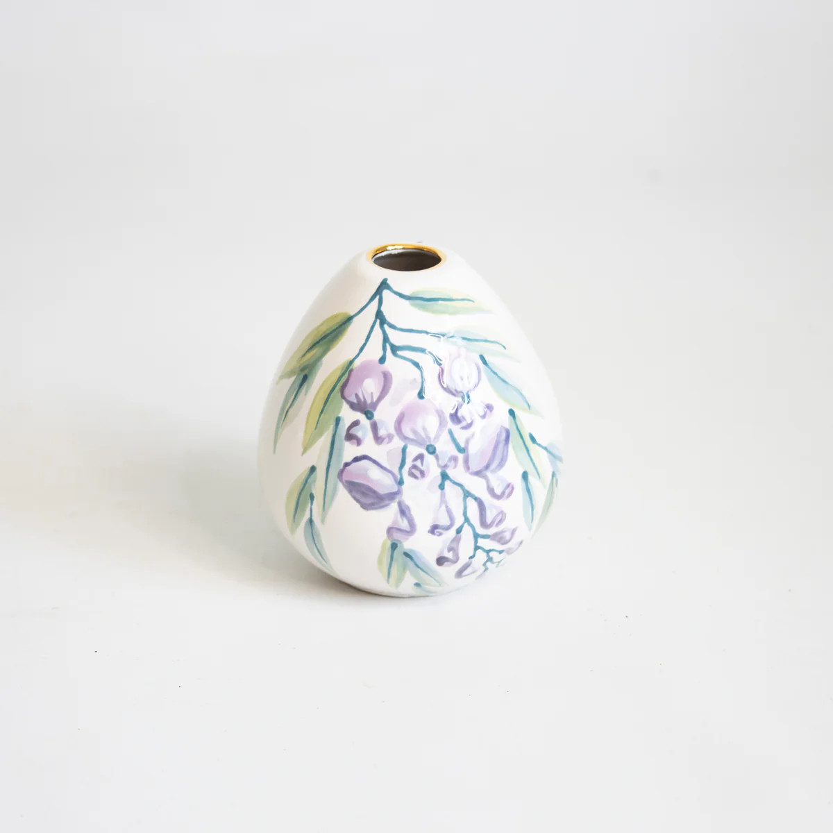 Wisteria Fleur Bud Vase | Susan Gordon Pottery