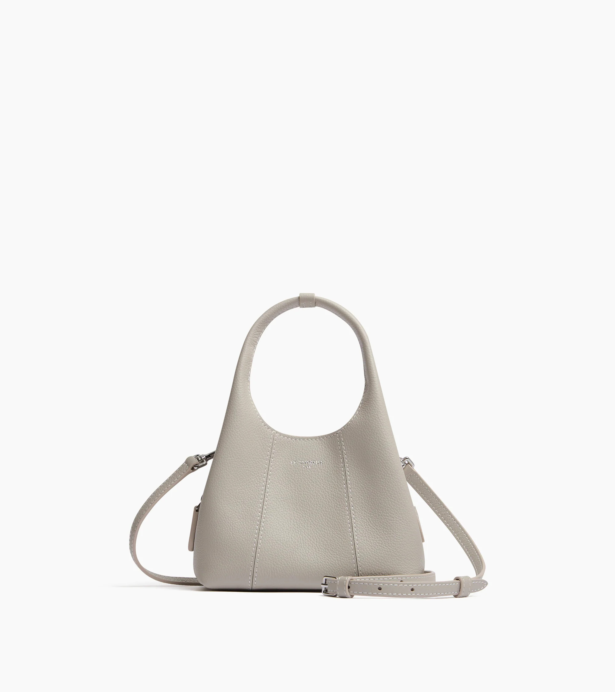Juliette mini handbag in grained leather | Le Tanneur