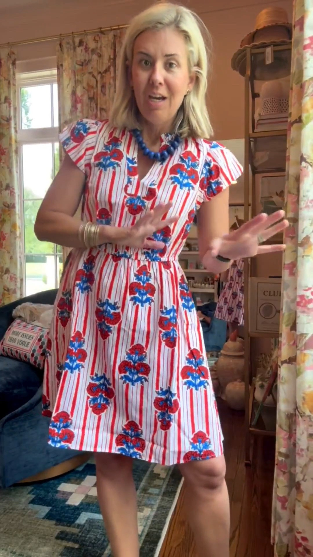 Dress now $21!! 

Now this is cute!! I saw this in the store and regretted not buying it and I love it! I’m in a size 2 and 7/8 jelly. 


#LTKdayinmylife #LTKSeasonal #LTKSaleAlert