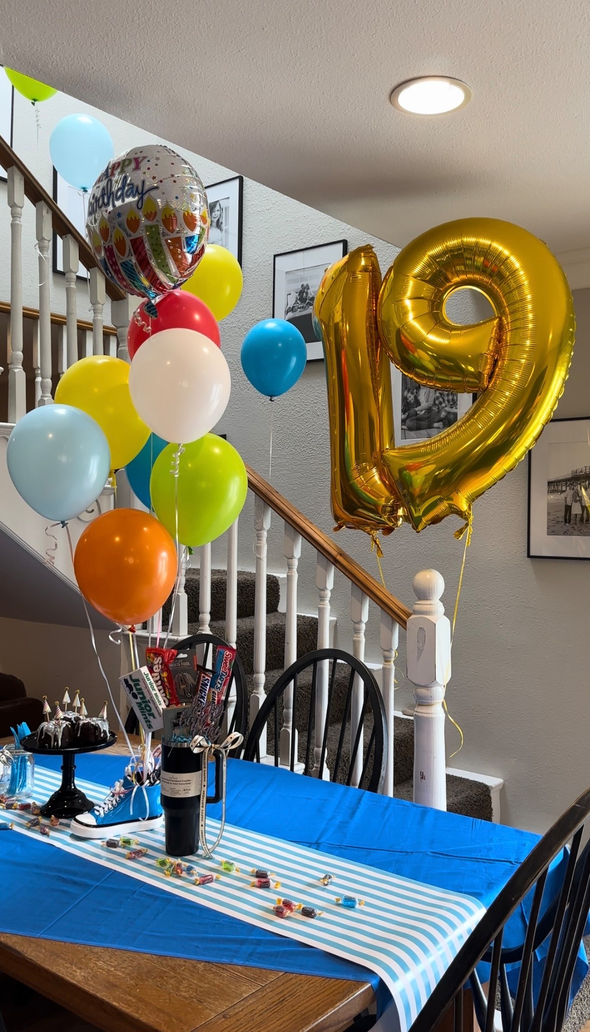 @michaelsstores made hosting your next party even easier with their new balloon bar! 1 stop shopping for all your party needs. I especially love the sneaker I picked up as the balloon weight. Everything turned out so cute! Check out Michaels new balloon bar today & start planning your next celebration 🎉 #Ad #makeitwithmichaels #partydecor #partysupplies 

#LTKKids #LTKParties #LTKFamily