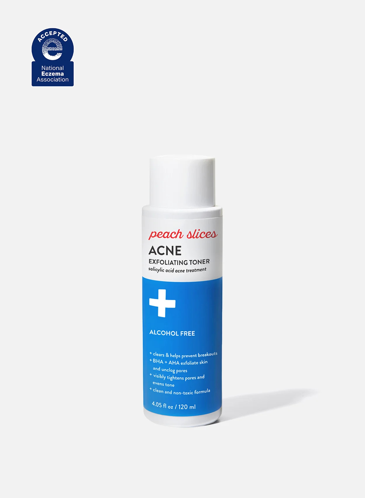 Peach Slices Acne Exfoliating Toner - Salicylic Acid & Glycolic | Peach & Lily