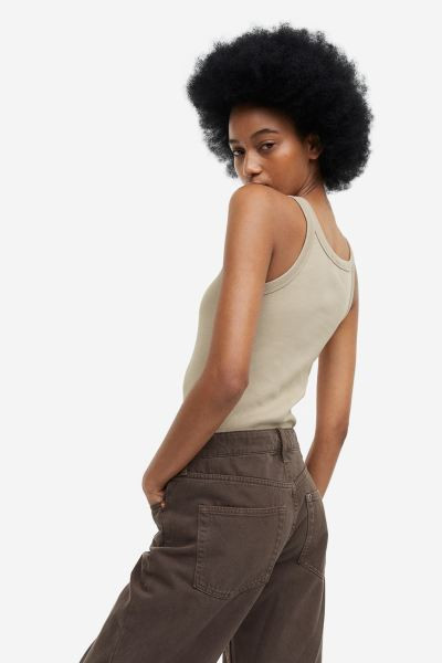 Ribbed Tank Top | H&M (US + CA)