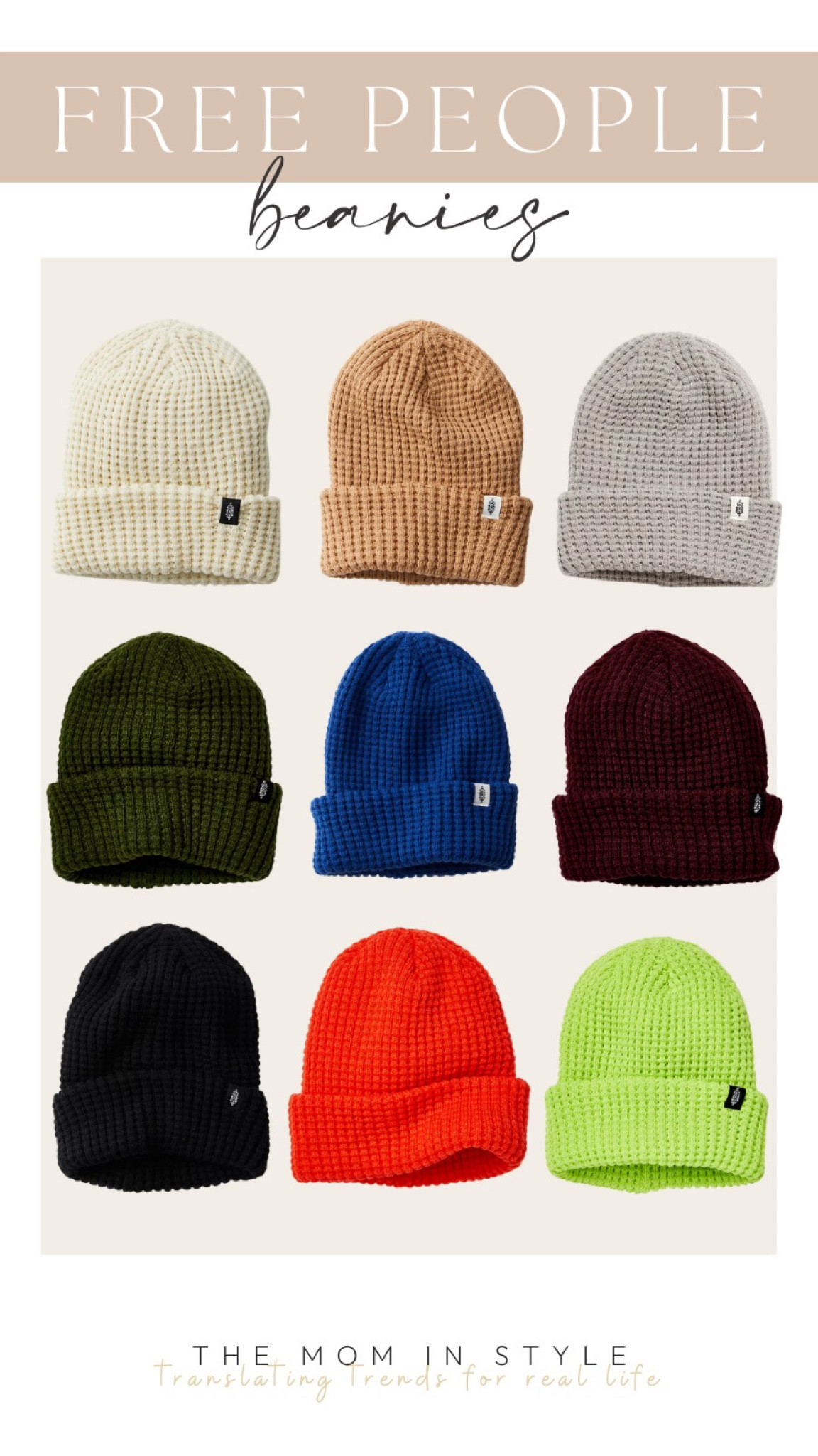 Free People beanies, beanie 

#LTKfindsunder50 #LTKfindsunder100