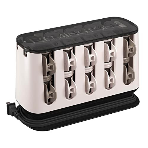 Remington Shine Therapy Argan Oil & Keratin Treated Hot Rollers Set, Professional Hair Curlers for Setting All Hair Lengths from Short and Medium to Long | Amazon (US)