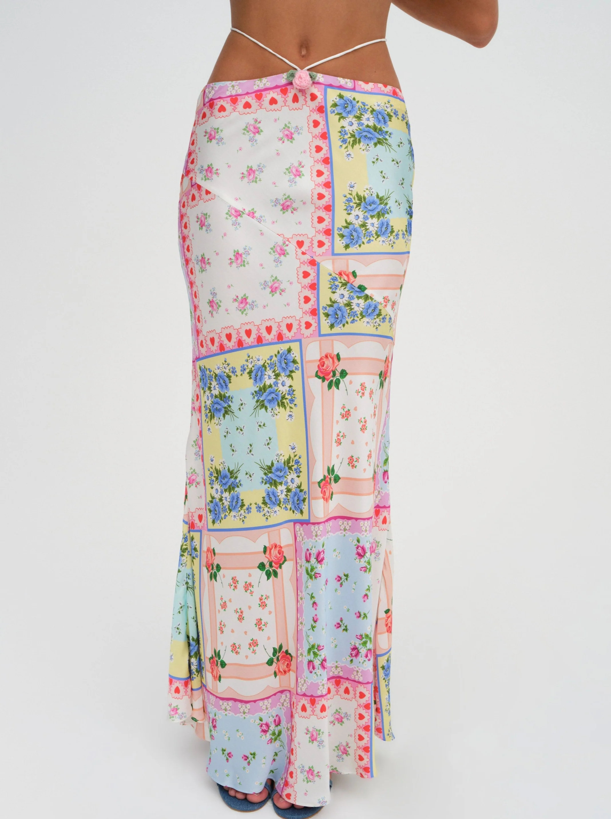Cassandra Maxi Skirt — Multi | For Love & Lemons