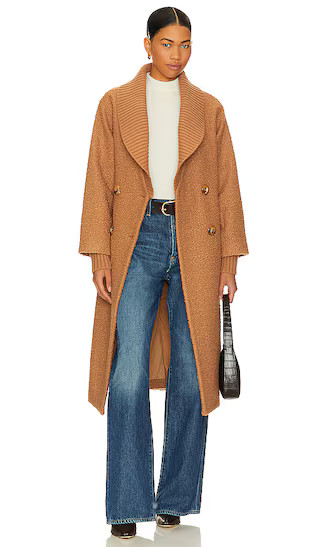 Laria Coat in Camel | Revolve Clothing (Global)