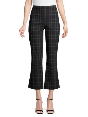 Plaid Cropped Pants | Lord & Taylor