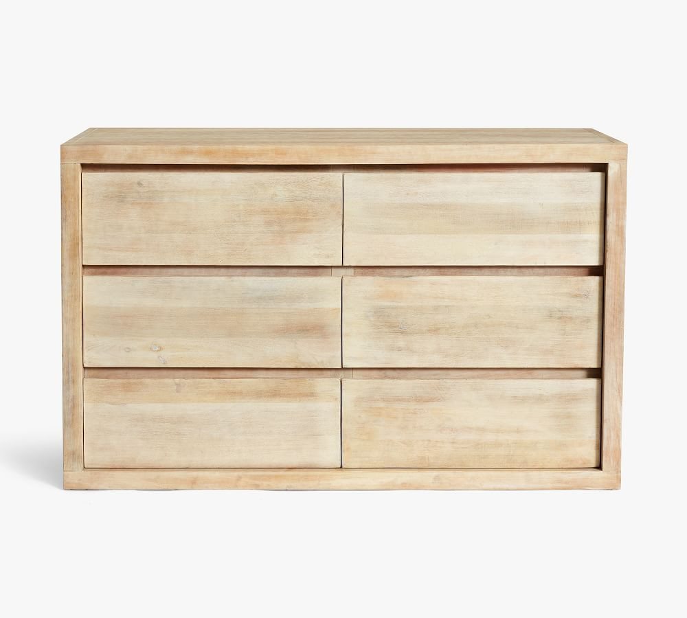 Cayman 6-Drawer Wide Dresser | Pottery Barn (US)