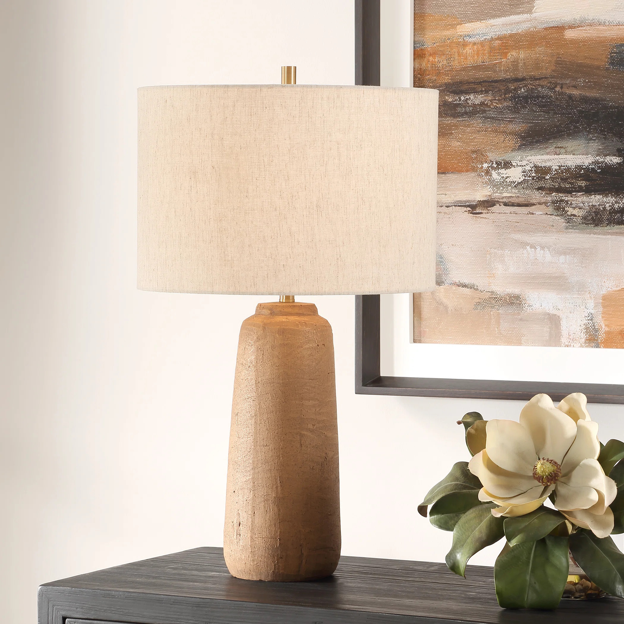 Chayten Terracotta Table Lamp | Wayfair North America