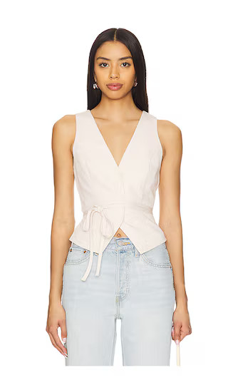 Kenny Vest in Nude | Revolve Clothing (Global)