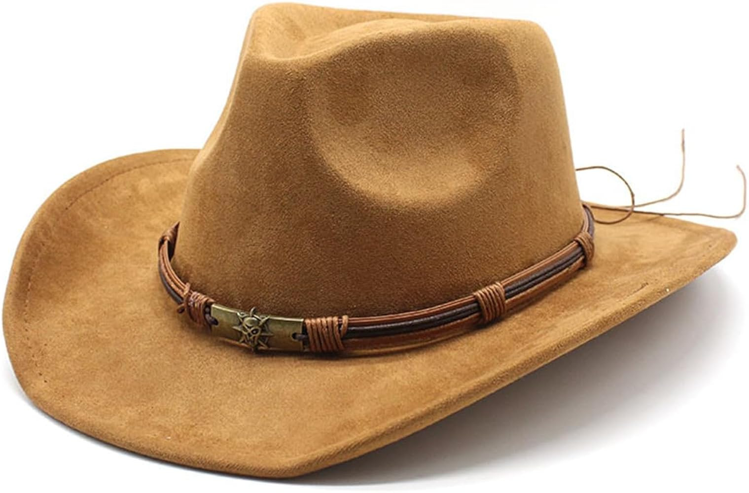 LIDHAY Cowboy Hat for Women and Men Western Cowgirl Hats Suede Cowboy Hat for Rodeo, Farming,Trav... | Amazon (US)