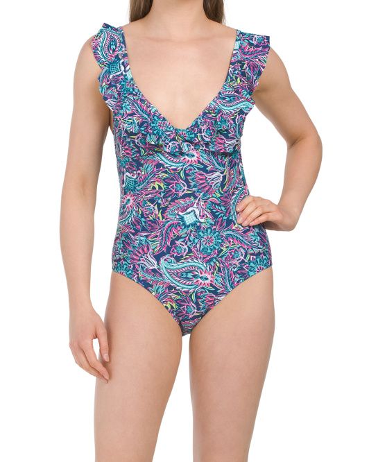 Paisley Daze One-piece Swimsuit | TJ Maxx