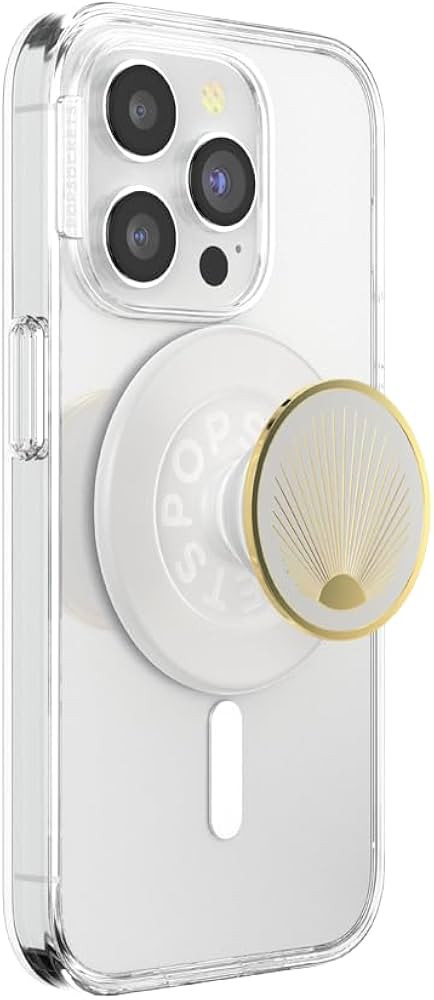 PopSockets Round Phone Grip Compatible with MagSafe, Adapter Ring Included, Phone Holder, Wireles... | Amazon (US)
