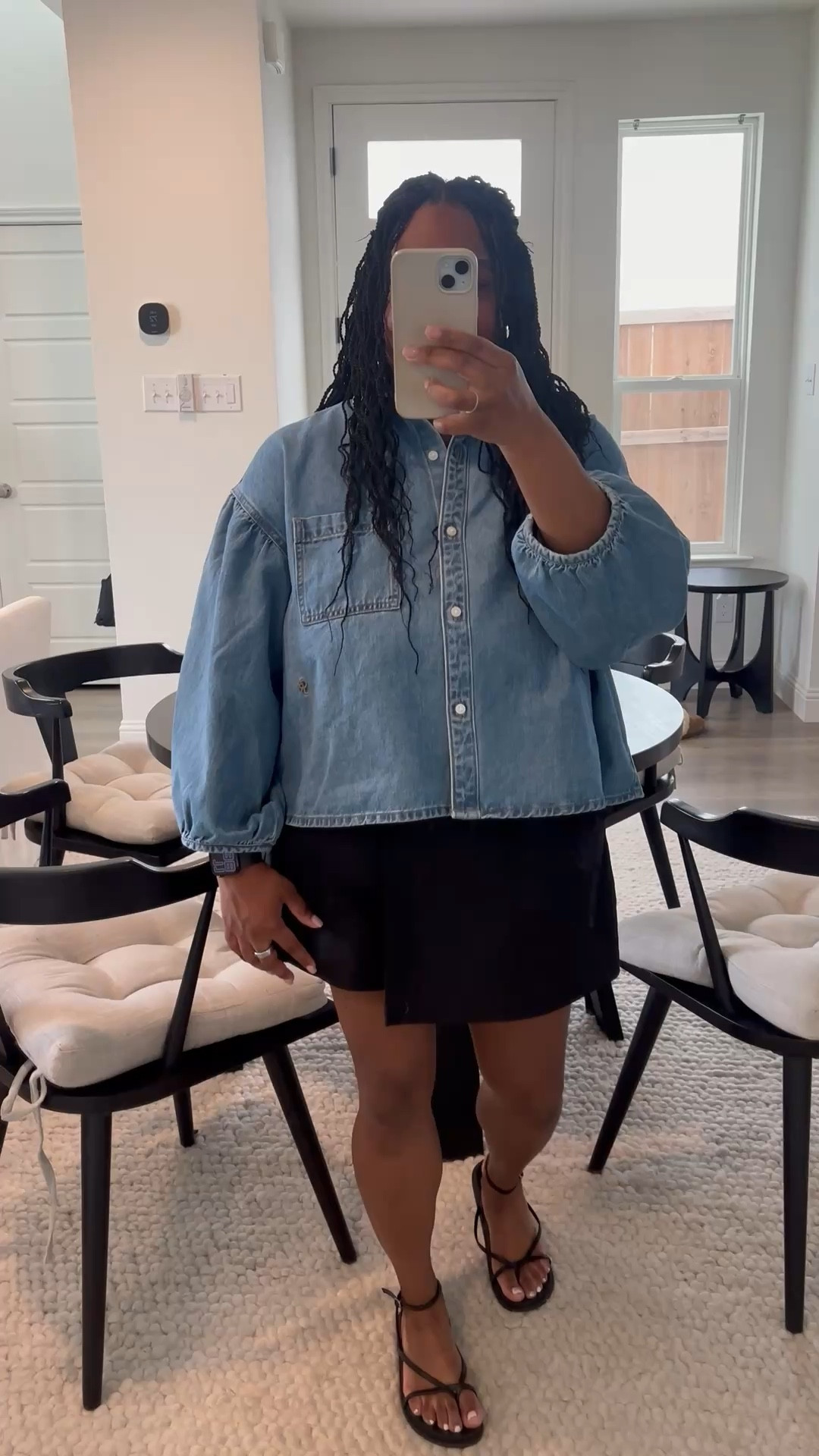 The utility skort is older from H&M and the sandals are older from Steve Madden. 

But the denim top is the CJR x old navy collab. Ordered an XL. Would’ve been okay to size down to a L. 



#LTKPlusSize #LTKgrwm #LTKootd