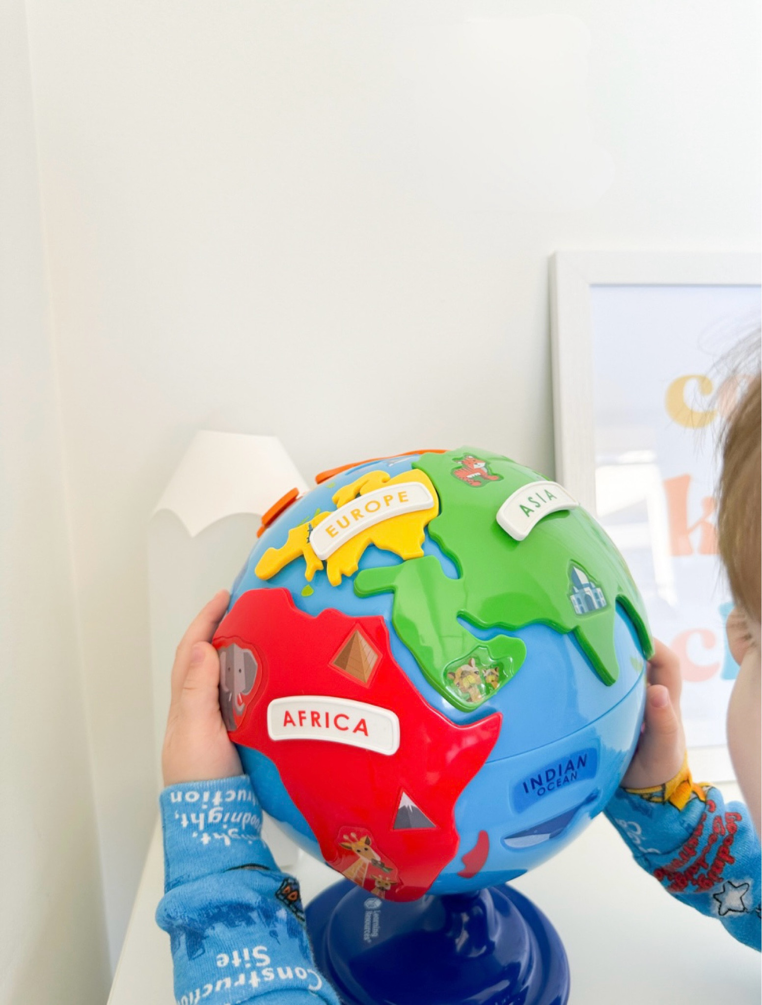 Learning Resources | Puzzle globe for pre-school learning 🌍 

(#toddler #toddlers #preschool #toys #toddlertoys #learning #playroom #playroomdecor #kidstoys #earlylearning #kindergarten 

#LTKkids #LTKbaby #LTKfamily
