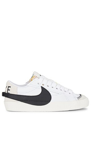 Blazer Low '77 Jumbo Sneaker in White & Black | Revolve Clothing (Global)