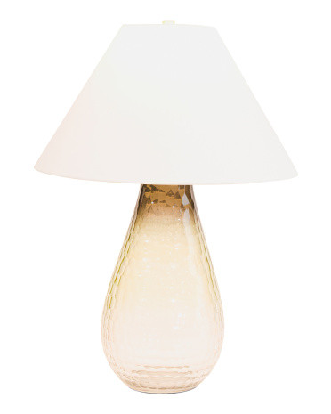 27.75 Mulberry Hand Cut Faceted Glass Table Lamp | TJ Maxx