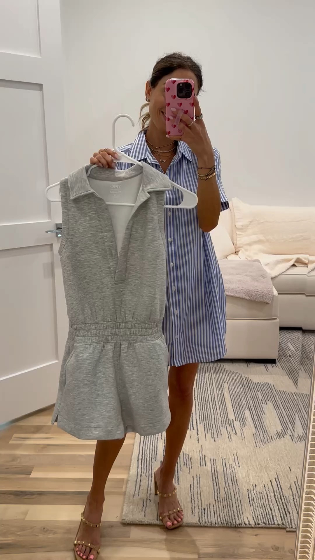 Comfy grey romper size xxs 

#LTKFindsUnder50 #LTKFindsUnder100