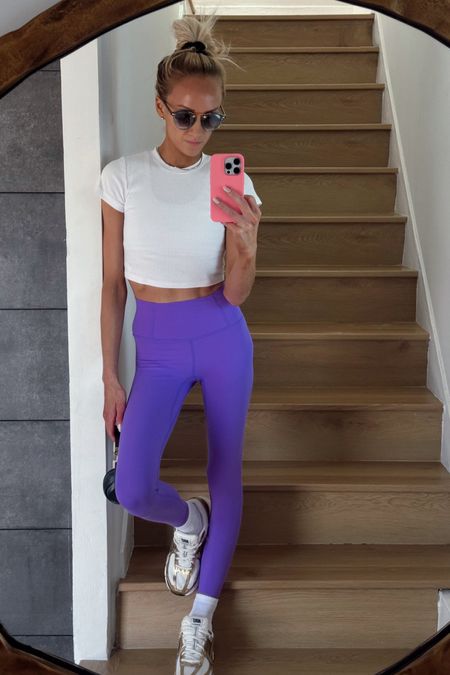 the perfect purple (and sooo comfy) leggings 💜

#LTKActive #LTKStyleTip #LTKFitness