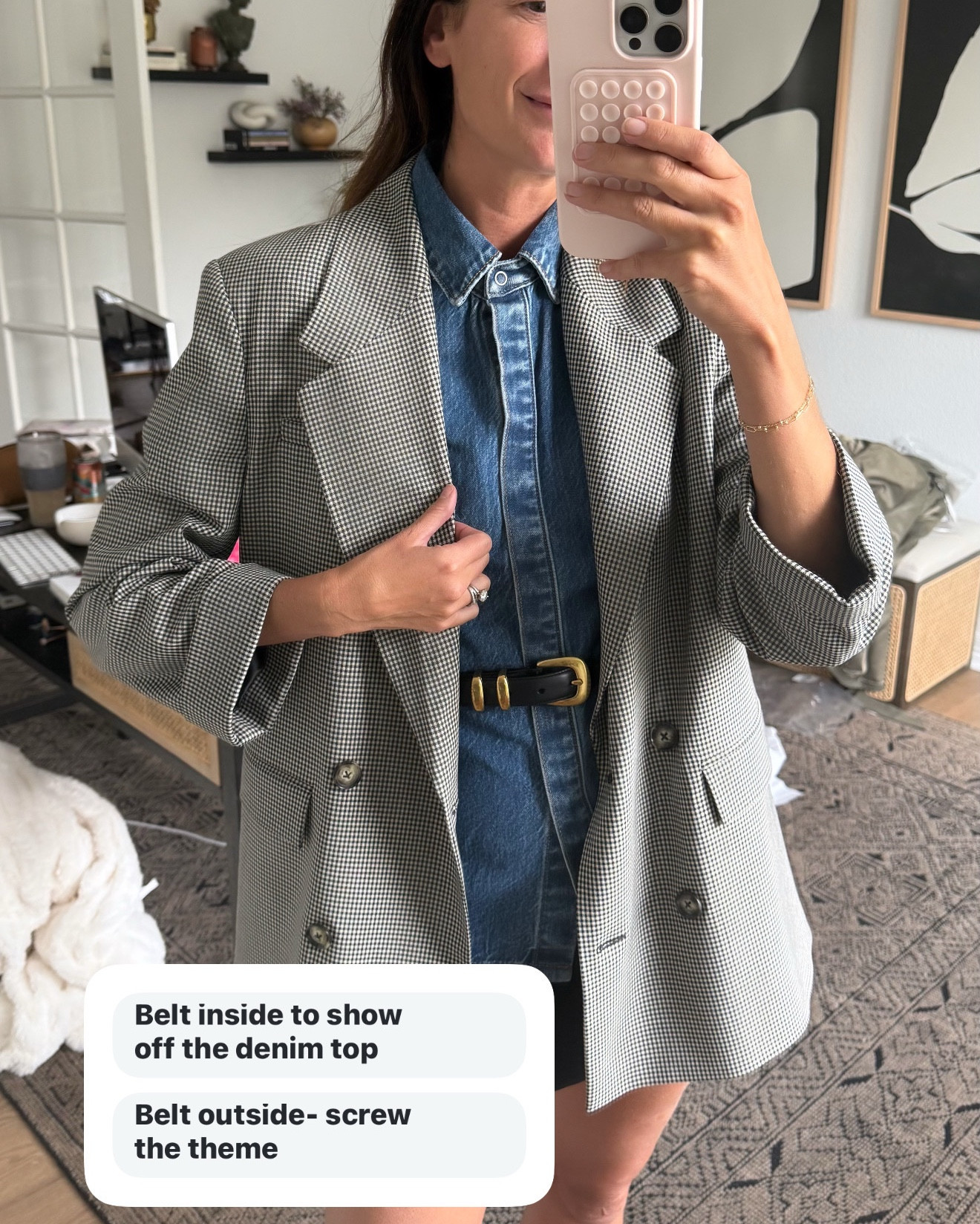 Swipe to see the two ways I’m debating on wearing this blazer! 

#LTKStyleTip #LTKWorkwear #LTKFindsUnder100
