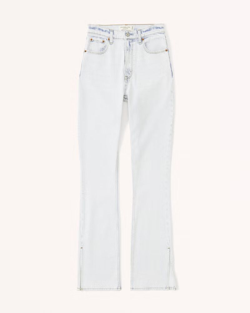 Ultra High Rise 90s Slim Straight Jean | Abercrombie & Fitch (US)