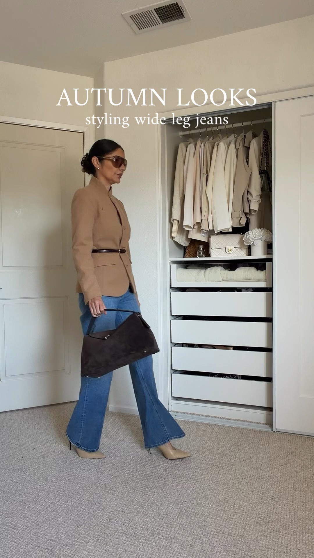 4 AUTUMN OUTFITS 🍂 Styling wide-leg jeans

These Quince wide-leg jeans are SO gorgeous and such a great piece to add to your fall wardrobe. They’re only $50 and come in Short, Regular, Long and Extra Long, which makes finding the right length so much easier. 🤎
@Quince 
I’m wearing size 27 Regular, and I styled them 4 different ways using Quince clothing to create easy, elevated autumn outfits you can actually wear on repeat.

➫ MY BODY MEASUREMENTS FOR YOUR REFERENCE
Bra: 32C (81 cm) | Waist: 26” (66 cm) | Hips: 38” (96.5 cm) | Height: 5’7” (170 cm)

Quince wide leg jeans | Quince jeans | wide leg jeans outfit | how to style wide leg jeans | fall jeans outfits | autumn outfit ideas | Quince clothing | affordable denim | elevated casual outfits | wide leg denim outfits | fall capsule wardrobe | fashion over 40 | fashion over 50

#Quince #WideLegJeans #AutumnOutfits #LTKStyle

#LTKSeasonal #LTKOver40 #LTKootd