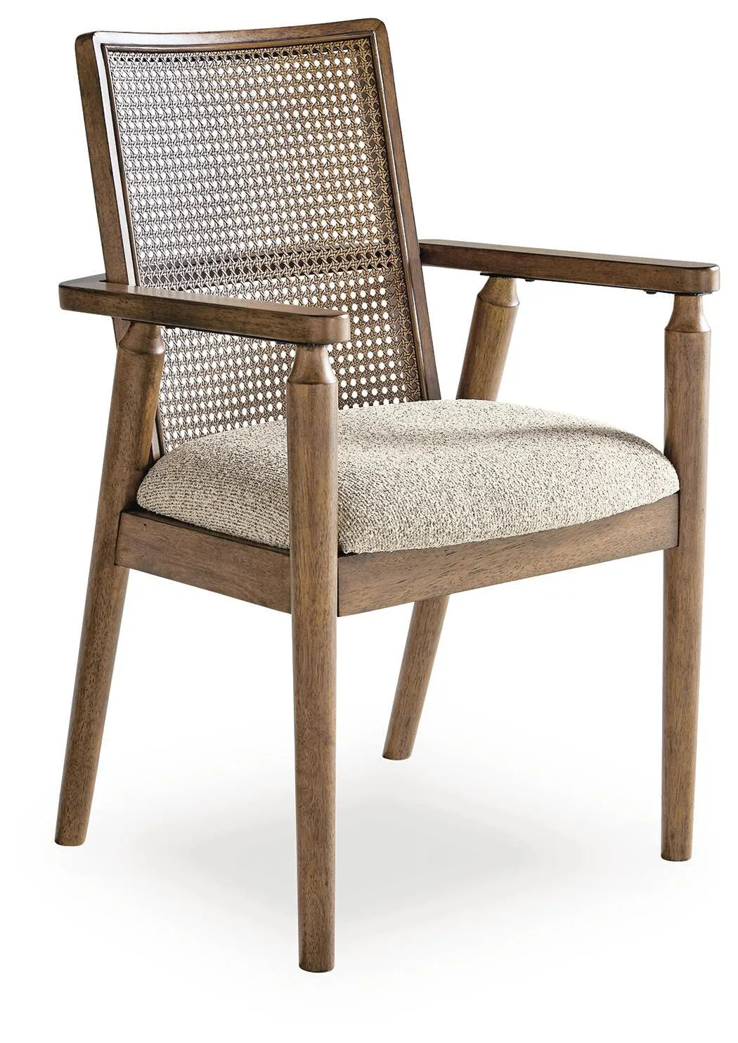 Ella Grove Dining Arm Chair, Rich Brown | Ashley
