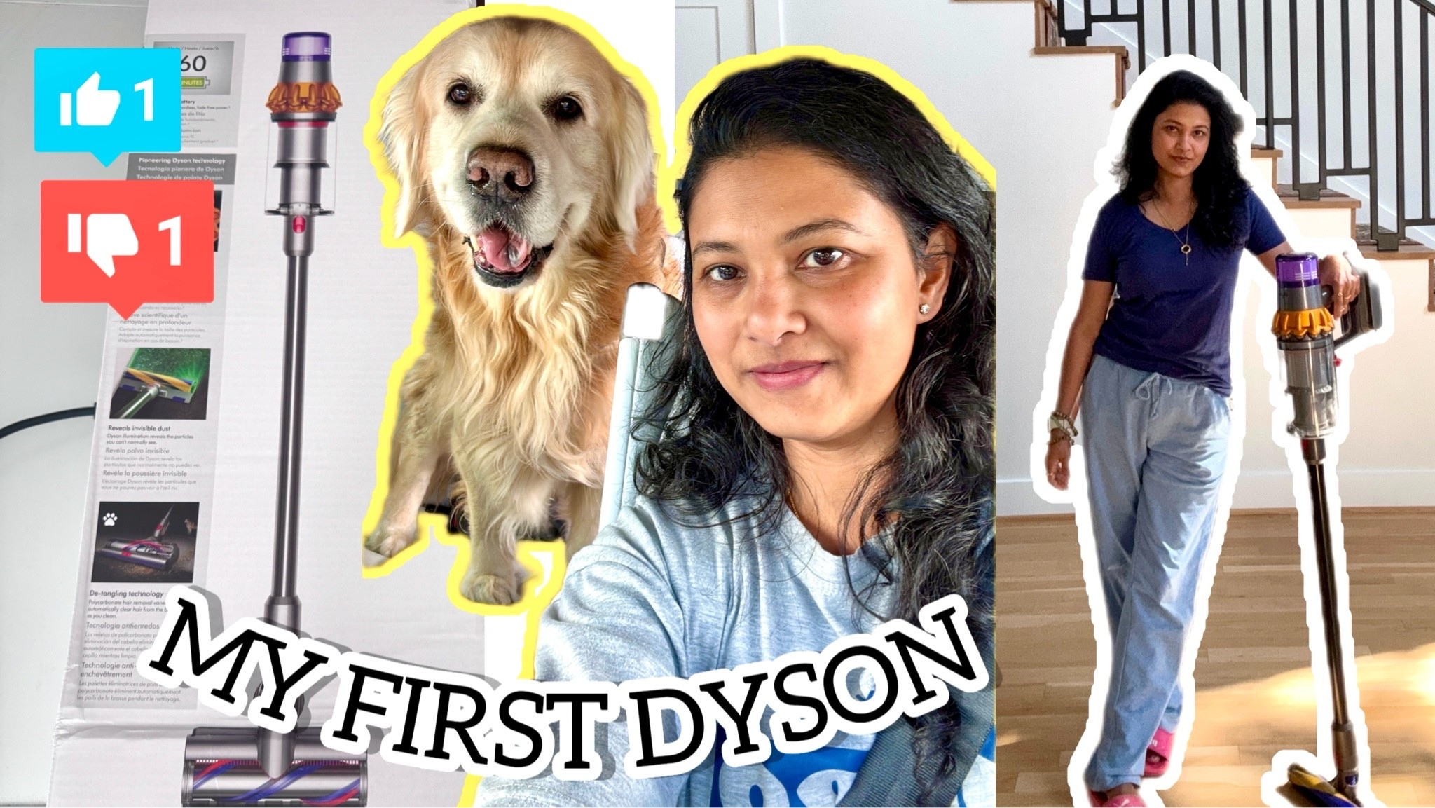 My first★ DYSON V15 Detect Absolute + Car Cleaning Kit Cordless Vacuum
https://youtu.be/eDpmu4kcDUQ
(watch on my Youtube channel- Pam Dsouza)

#LTKdayinmylife #LTKmomlife #LTKHome