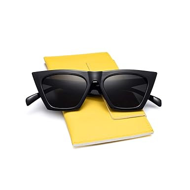 Mosanana Square Cateye Sunglasses for Women Fashion Trendy Style MS51801 | Amazon (US)
