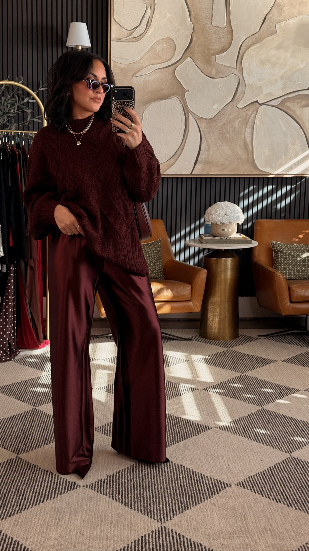 Sweater weather but make it elevated, babe 🍷

The tone-on-tone burgundy gives that rich, polished feel while still staying cozy enough for everyday wear — dinner, errands, or a holiday get-together.
Effortless and luxe without even trying.


5’2” • 130 lbs • 25” waist • 34DD • wearing size Small
All Amazon + petite-friendly 🤝

#AmazonFashion #PetiteStyle #WomenOver40Style #FallOutfitInspo #CozyAndChic #AmazonFinds #affiliate


#LTKOver40 #LTKStyleTip #LTKPetite