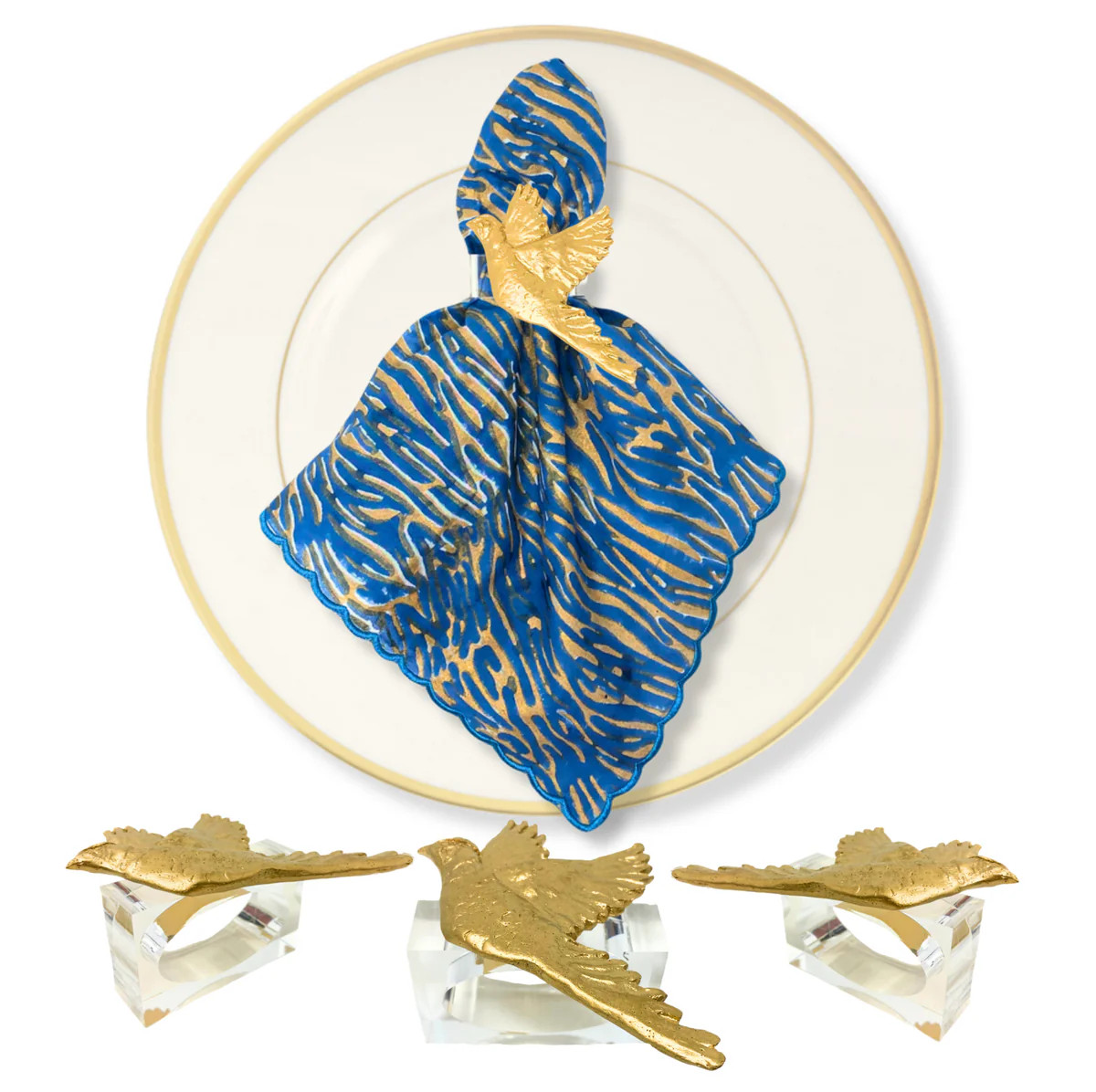 Pheasant Napkin Rings | Southern Tribute