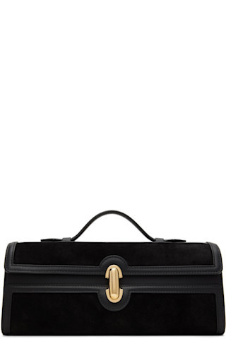 블랙 슬림 시메트리 포셰트백 | SSENSE