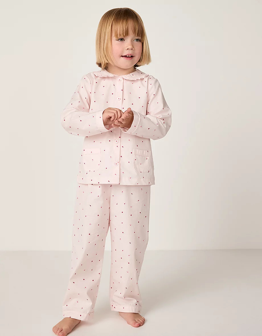 Organic Cotton Relaxed Fit Traditional Ines Floral Pyjamas (2–12yrs) | The White Company UK & ROW