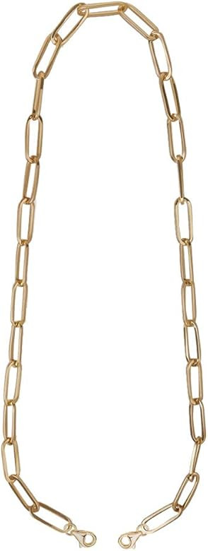 Face Mask Holder,Mask Lanyard,Women Chain Necklace,Decorative Fashion Leash,Paperclip Link Charms... | Amazon (US)