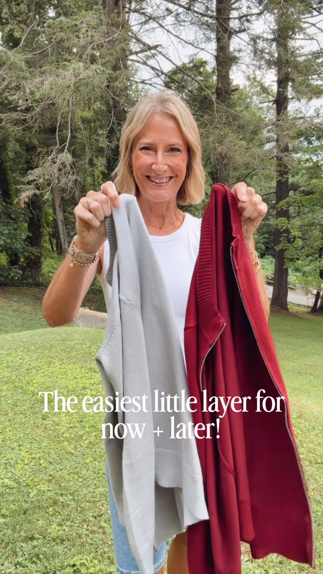 The cutest lightweight zip up cardigans.  Wearing a small.
@amazonfindsandfashion

#LTKgrwm #LTKSeasonal #LTKootd