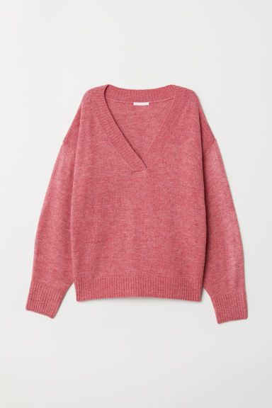 H & M - Knit Sweater - Pink | H&M (US + CA)