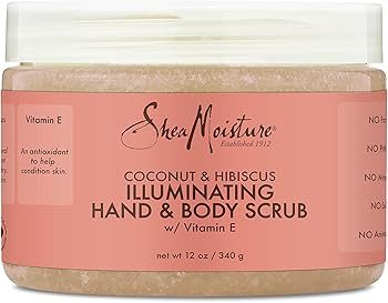 SheaMoisture Body Scrub for Dull Skin Illuminating Coconut and Hibiscus Cruelty-Free Skin Care 12... | Amazon (US)