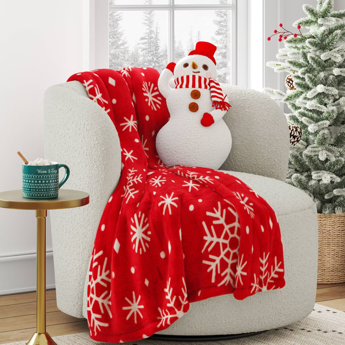 18" Christmas Snowman Pillow - Wondershop™ | Target